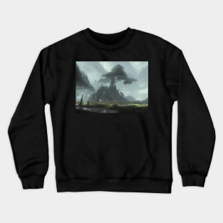 landscape pictures for wall elegant Crewneck Sweatshirt